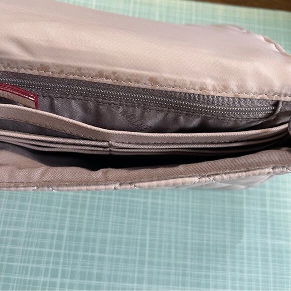 MZ WALLACE Crosby Convertible Wristlet Wallet - Mushroom - Picture 4 of 7